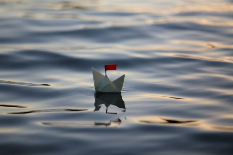 Asvertrooïng op zee illustration